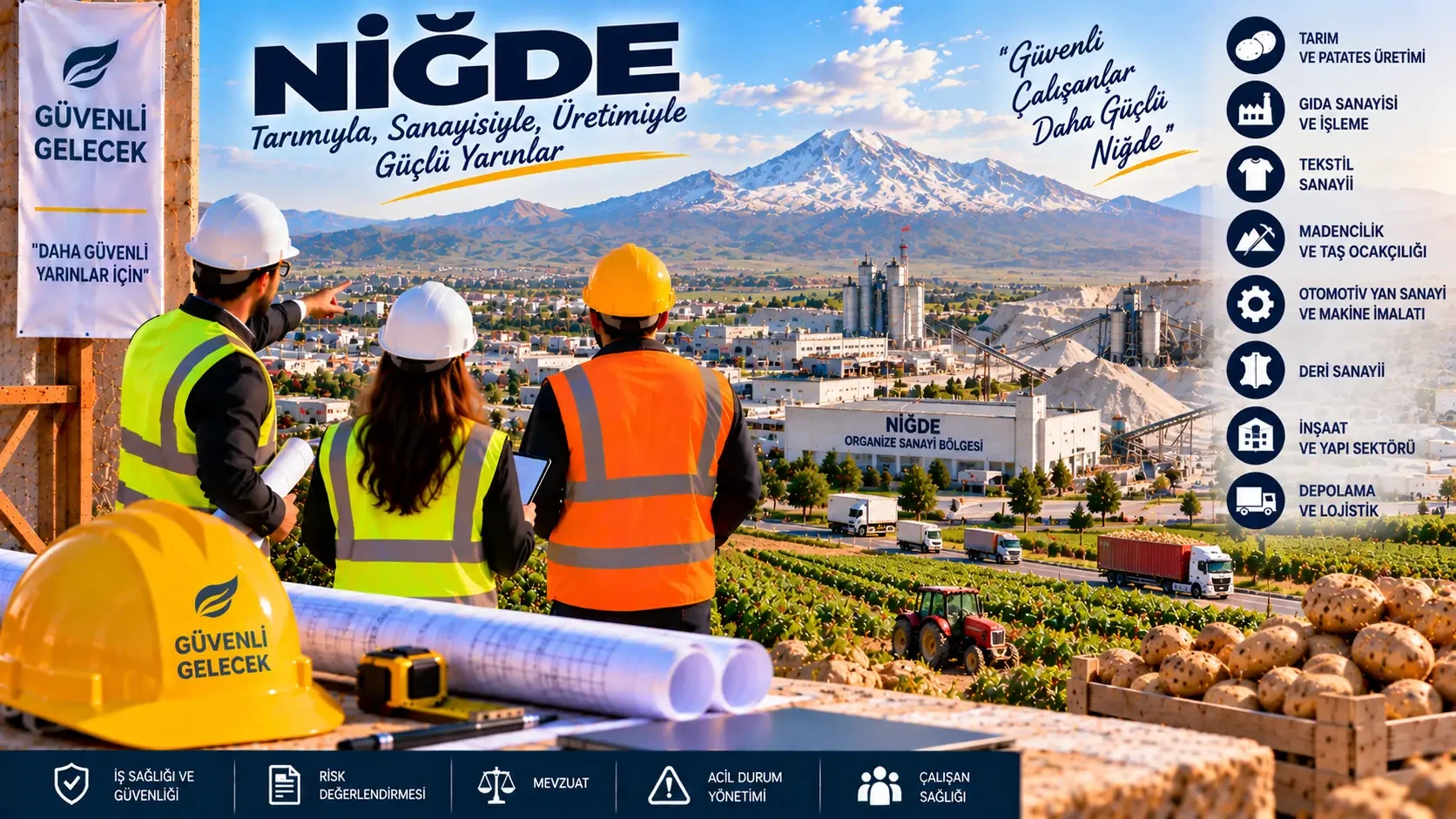 Niğde İş Güvenliği Uzmanlığı Kursu